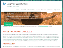 Tablet Screenshot of journeywithchrist.org